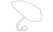 Genuine Mazda Antenna Bjt7-66-930b-27 Genuine Mazda Antenna Bjt7-66-930b-27