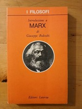 Introduzione a Marx - Giuseppe Bedeschi - Editori Laterza 1981