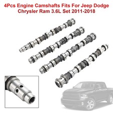 4pcs Engine Camshafts Fits For Jeep Dodge Chrysler Ram 3.6l Set 2011-2018 ..