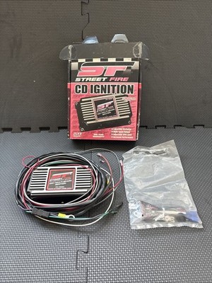 MSD Ignition Control Box 5520; Street Fire CD Ignition 95 mJ Black w/Rev Limiter