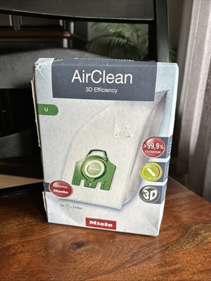 Miele Vacuum Cleaner Bags, S7000-S7999 S7 Dynamic U1. Box of 4 Bags+ 2 Filters.