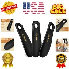 Plastic Shoe Horn for Kids Men Women,Travel Small ShoeHorn Size,Portable Shoe...
