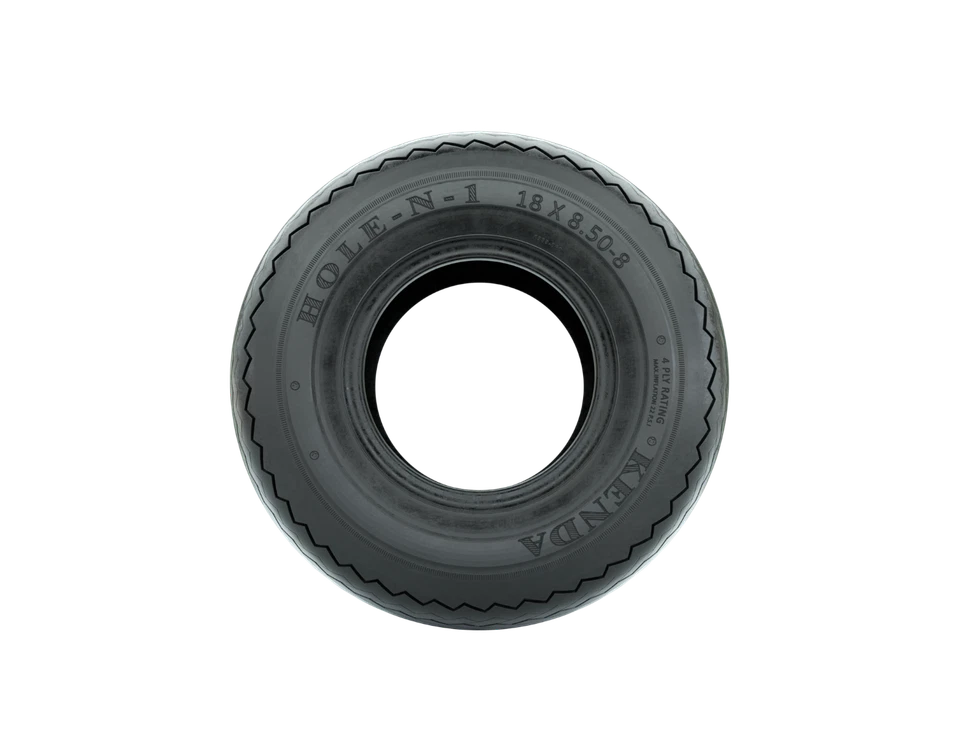 18x8.50-8 Kenda Hole-N-1 Golf Cart Tire | 4 Ply | Sawtooth Course Tire - Image 2 of 4