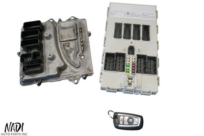 2015 2016 2017 2018 BMW F80 F82 M3 M4 S55 3.0L DME ECU CAS KEY SET OEM 8645445