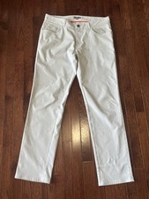 Peter Millar Pants Mens 35x32 Gray Crown EB66 Performance Chino Trouser