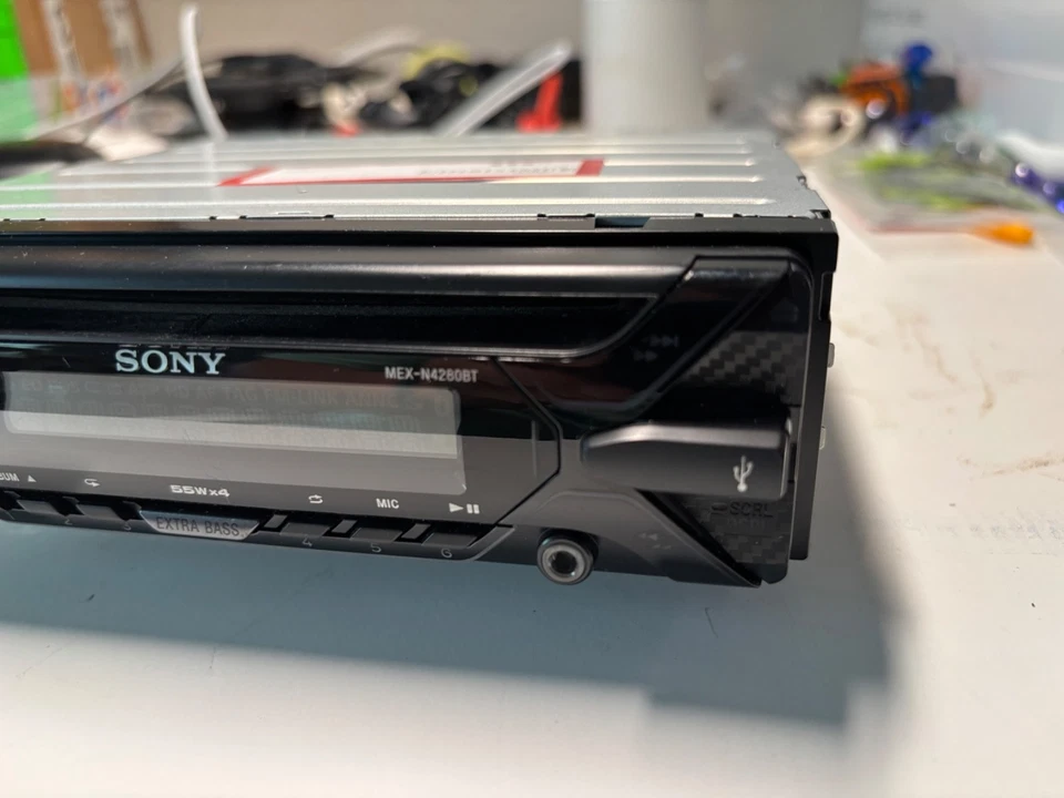 SONY MEX-N4280BT Single Din with Bluetooth CD AM/FM Car Radio - Imagem 4 de 4