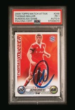 Thomas Muller 2009 Rookie Card Autograph PSA Topps. rookie card picture