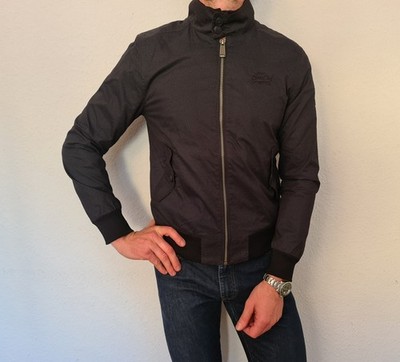 Superdry Jacket Rougue Harrington Polkadot Jacke Blouson Gr. M Super Zustand