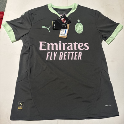 AC Milan Soccer Jersey size Youth XL Puma Football 125th