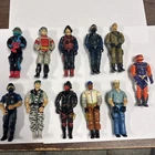 1980’s ONLY~GI JOE 3.75” Figure Lot Of 11 Rare High Grade~ NO RUST! ARAH 🔥 NICE