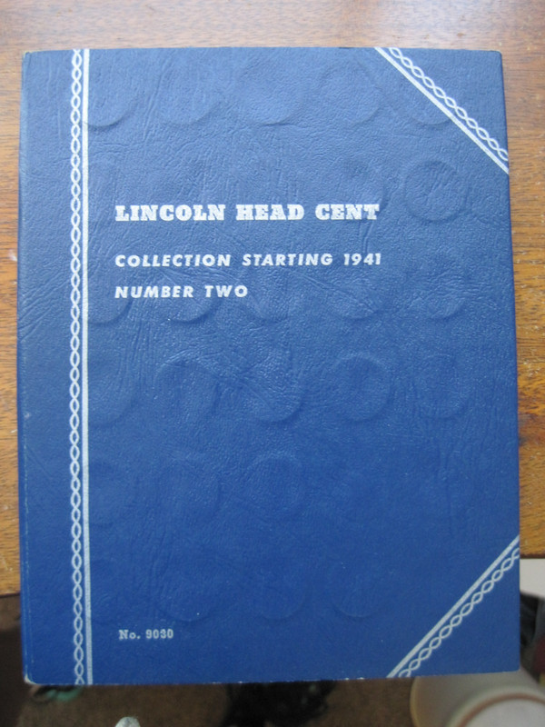 Lincoln Head Cent Complete Collection Starting 1941 Whitman Book Number Two