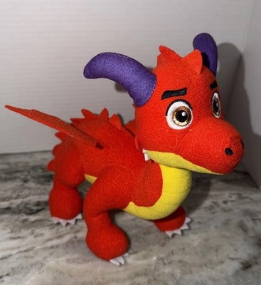 Sparks the Red Dragon PAW Patrol Rescue Knights 8'' Plush Soft Toy Action Figure