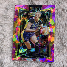 Panini WNBA Select 2025 Cameron Brink Los Angeles Sparks Concourse Prizm #9
