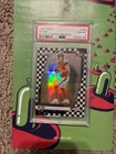 2024 Panini Prizm - Rookies Bo Nix #309 Black & White Checker Prizm (RC)