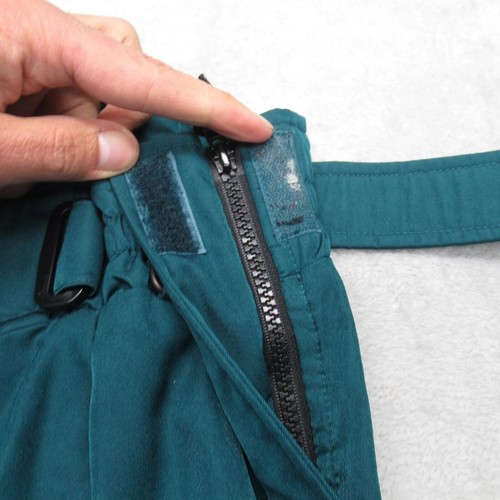 Vintage North Face Ski Pant Women 8 Green Full Side Zip Ski 26x28.5 VTG READ - Picture 13 of 23