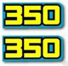 YAMAHA 1987 YFM350 MOTO-4 4-WHEELER DECAL GRAPHIC