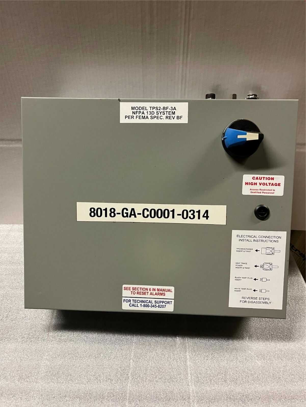 SAGINAW CONTROL & ENGINEERING 3152548 G-216288 INDUSTRIAL CONTROL PANEL ENCLOSUR