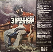 Gutta Music Presents DJ Mino : Three Bullets In Your Chest Mixtape - Audio CD