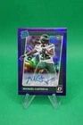2021 Donruss Optic Football Purple Michael Carter #235 PSA 8.5