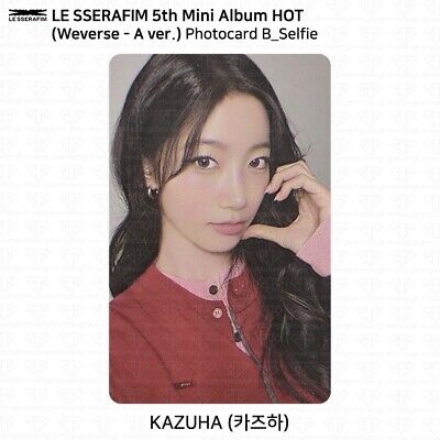 Le Sserafim 5th Mini Album HOT Weverse ver Official Le Sserafim 5th Mini Album HOT Weverse ver Official