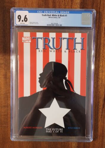 Truth Red, White & Black #1 (Marvel 2003) 1st Isaiah Bradley CGC 9.6 - Picture 1 of 6