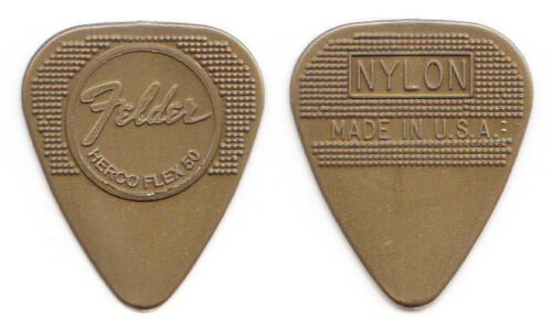 Eagles Don Felder Custom Molded Gold Herco Guitar Pick - 2 Dot Variation - 2010 - 第 1/1 張圖片