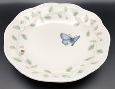 LENOX Butterfly Meadow 8 3/4" PASTA Soup Salad 20oz BOWLS (SET OF 4) NEW in BOX