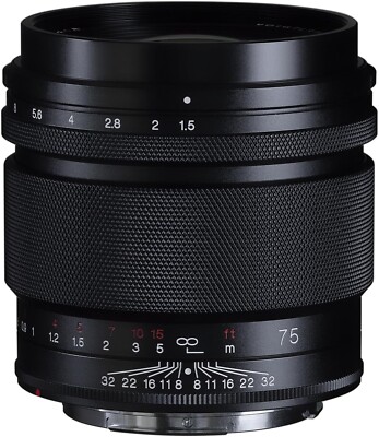 Voigtlander Foktlander NOKTON 75mm F1.5 Aspherical RF-mount Canon EOS RF Mount