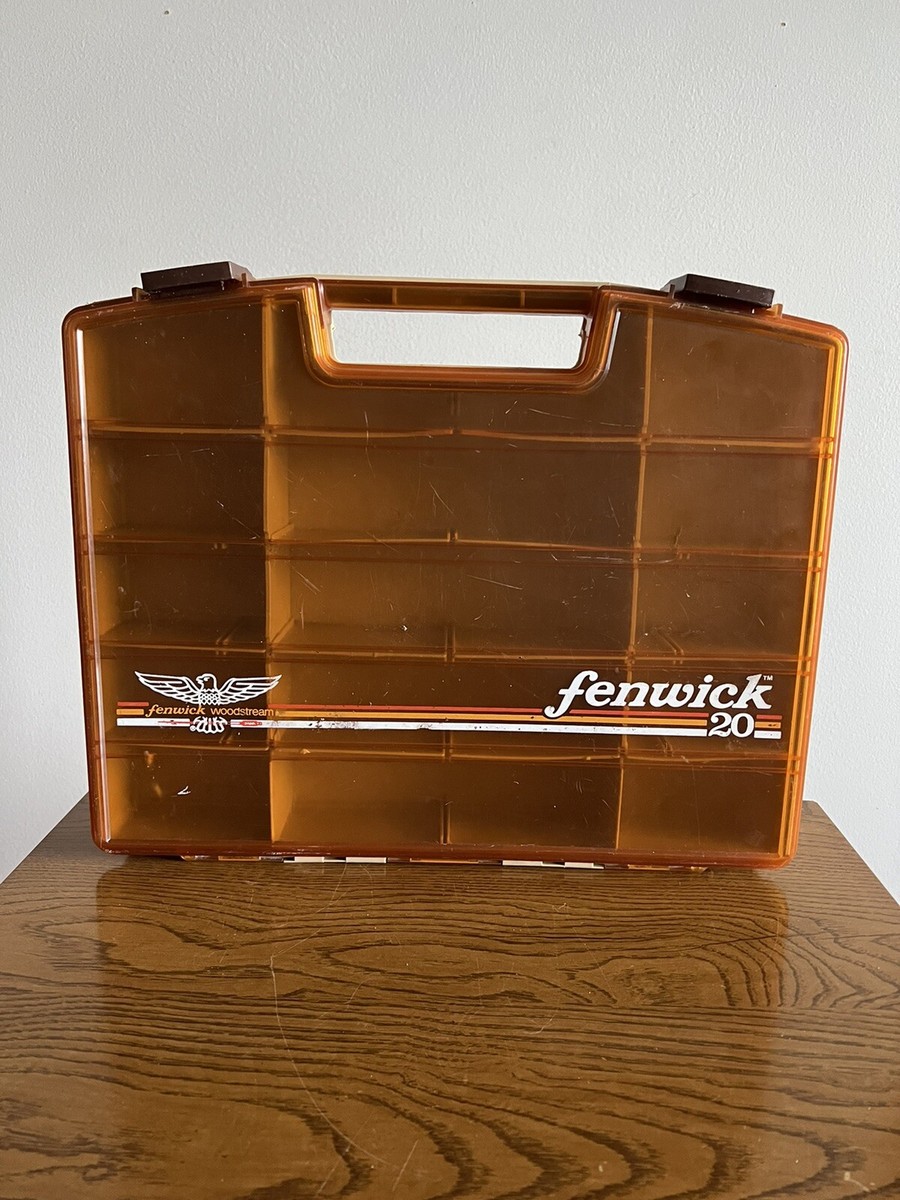 Fenwick Woodstream 40 Fishing Tackle Box Two-sided Camping