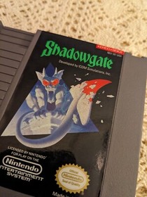 Shadowgate Nintendo Entertainment System, NES, 1989 Untested 