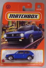 KKar Matchbox - 2024 Basic - 95/100 * Volkswagen Golf MK 1 - Blue