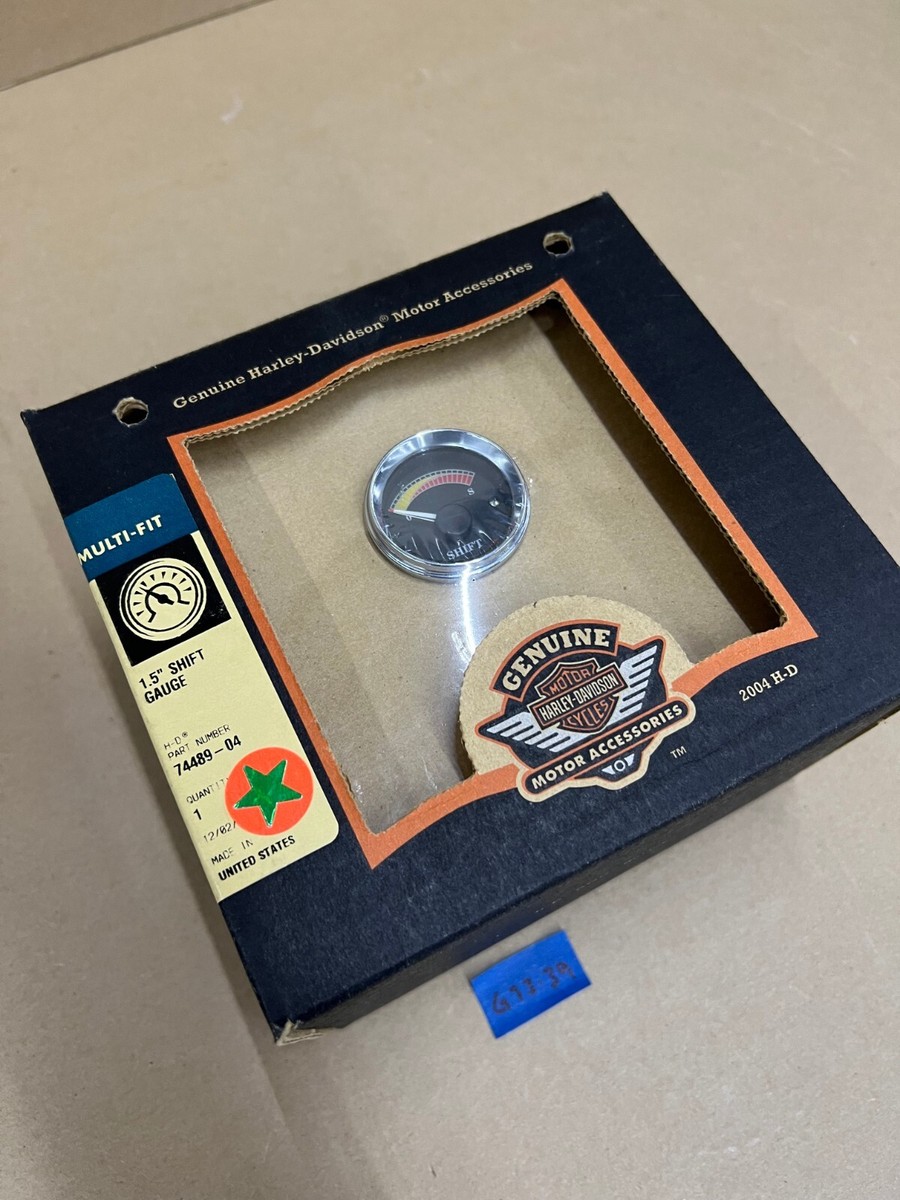 OEM Harley-Davidson 1.5 Shift Gauge 74489-04 NOS | eBay