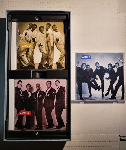 Rock Rhythm & Doo Wop 3 CD + Bonus Disc Rhino Buddy Holly Bobby Darin Shirelles - Picture 13 of 14