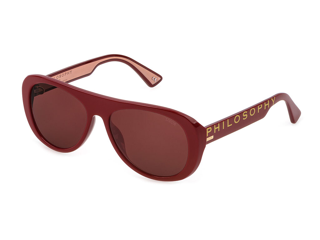 Lozza Sonnenbrille SL4255 PHILOSOPHY PIPER 09FC Bordeaux Rot Damen
