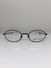 New Vintage Giorgio Armani 265 Eyeglasses GA 265 C. 706 Matte Black 48mm Italy