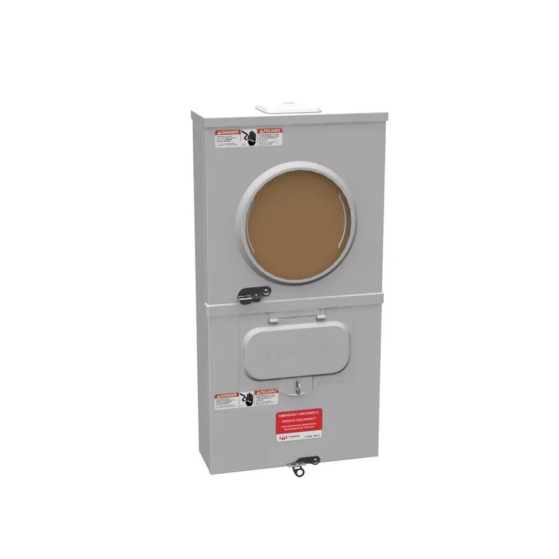 Milbank U3499-XL-100 Meter with Main Breaker 100Amp Ringless Over/Under