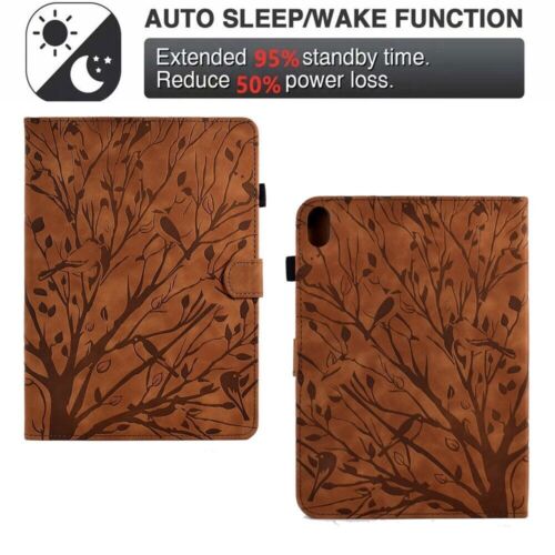For iPad 5 6 7th 8th 9th 10th Gen Pro 11 Air 2 3 4 5 PU Leather Case Stand Cover - Picture 45 of 61