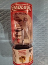 Diablo DR04108 Straight & Mortising 1/4" Diameter 1" Cut Length Straight Bit