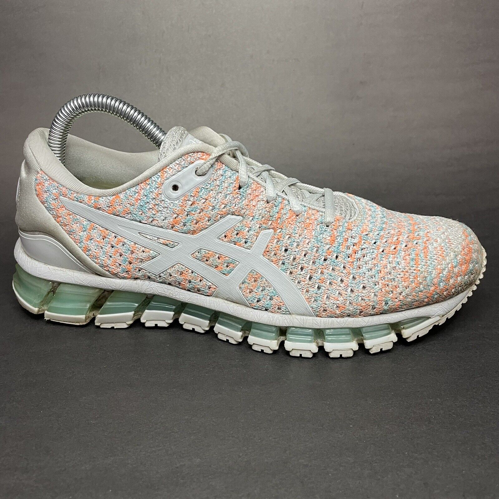 ASICS 360 Knit Grey Orange Women&#039;s Shoes T890N Size 7.5 US | eBay