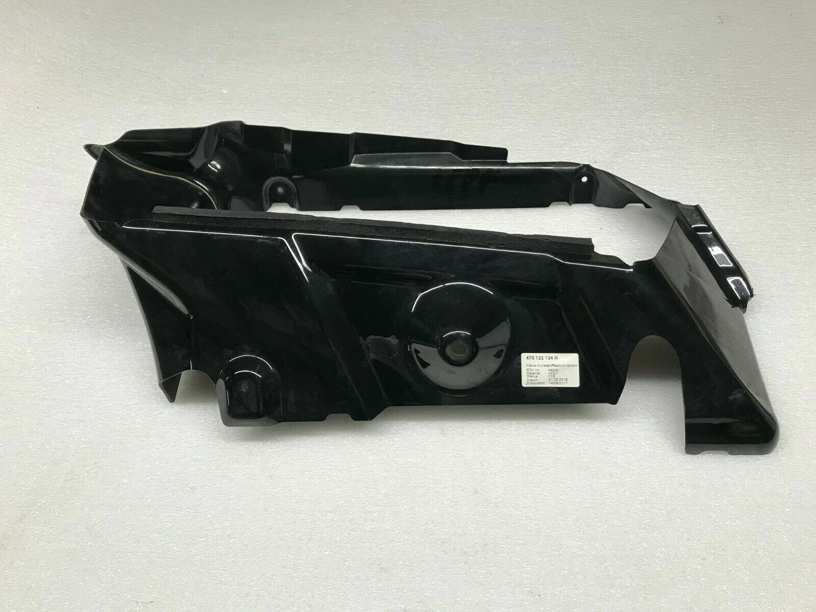 LAMBORGHINI AVENTADOR PASSENGER RIGHT AIR DUCT DEFLECTOR OEM 470122124H
