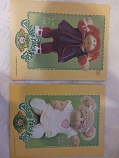 RARE! LOT of 2, 1984 Original Cabbage Patch Kids School Pocket Folder