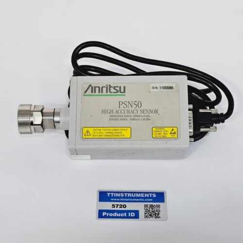Anritsu PSN50 High Accuracy Sensor 50MHz to 6GHz -30 dBm to +20 dBm - Picture 1 of 3