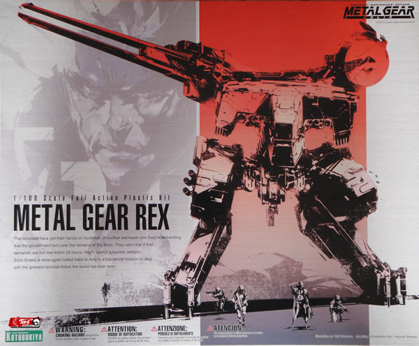 Kotobukiya 1/100 Metal Gear Rex, Metal Gear Solid 2 | eBay