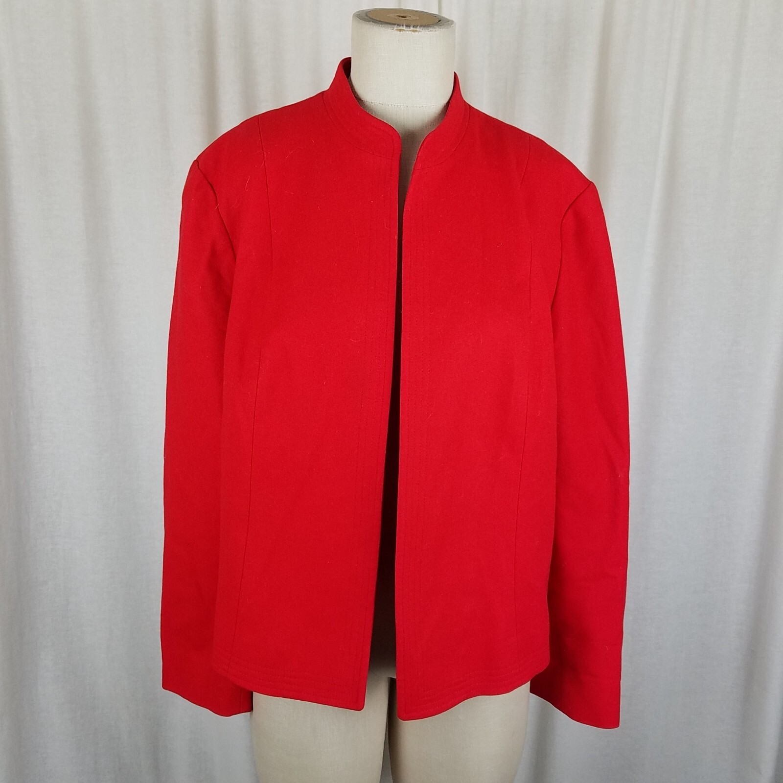 Vintage Pendleton Open Front Collarless Pure Virg… - image 1