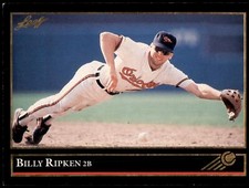 Billy Ripken #184 1992 Leaf Black Gold