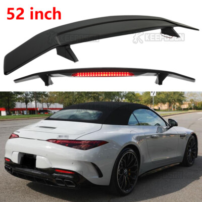 Sl55 Rear Spoiler Rear Roof Spoiler Wing w/Brake Light For Mercedes-Benz SL55 SL65 SL63 ...