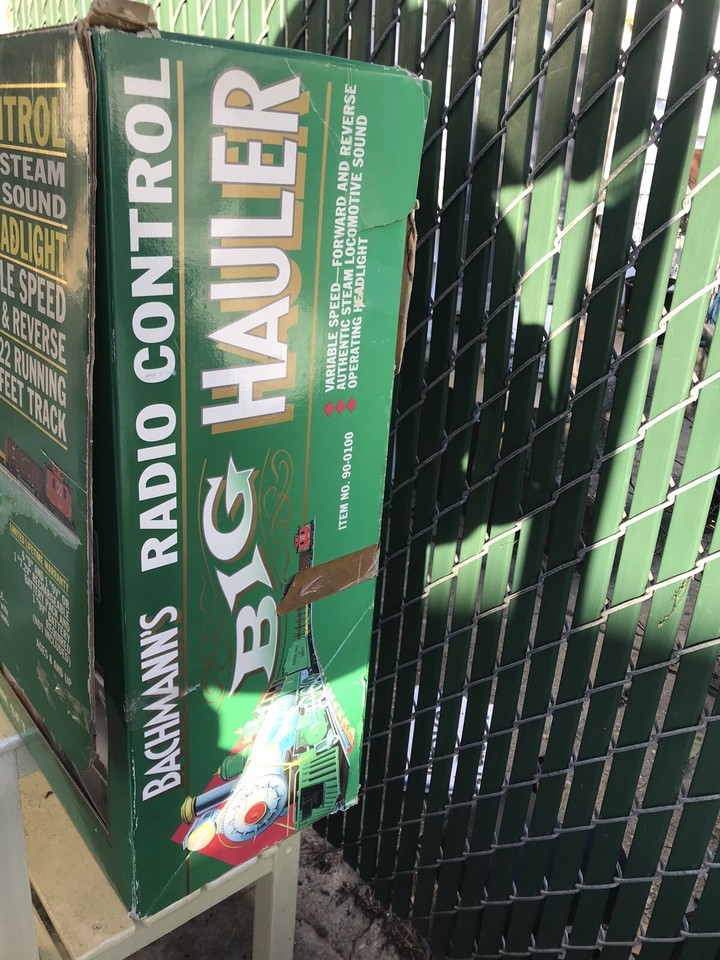 Bachmann’s Big Hauler G Scale Train Set 900100 Radio Controlled eBay