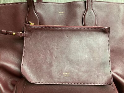Khaite Osa Tote Bag Burgundy | eBay