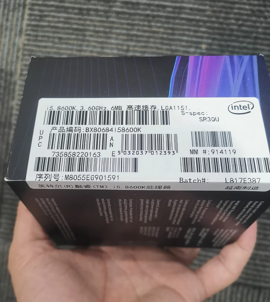 Intel Core i5-8600K 3.6 GHz LGA 1151 Hexa-Core Processor CPU BX80684I58600K - Image 2 of 4