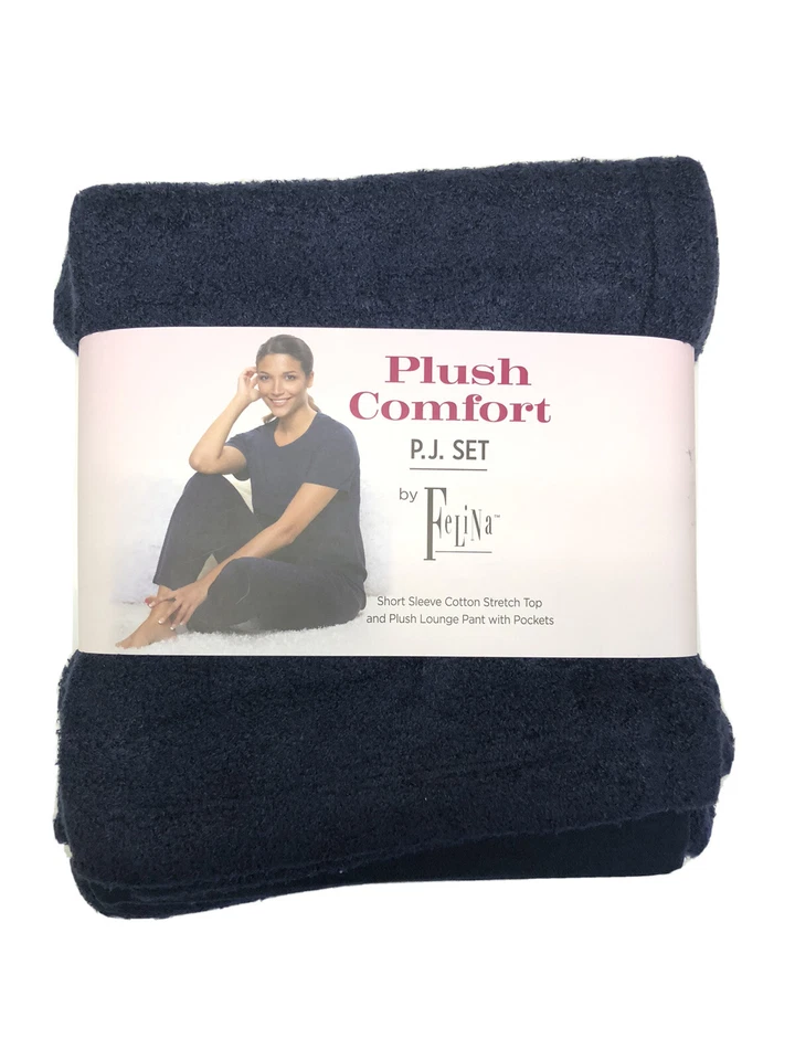 Juego de pijama cómodo de felpa Felina para mujer - Talla: XL y XXL H-8 Foto 4 de 4